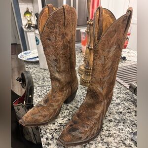 Johnny Ringo Brown Heeled Boots